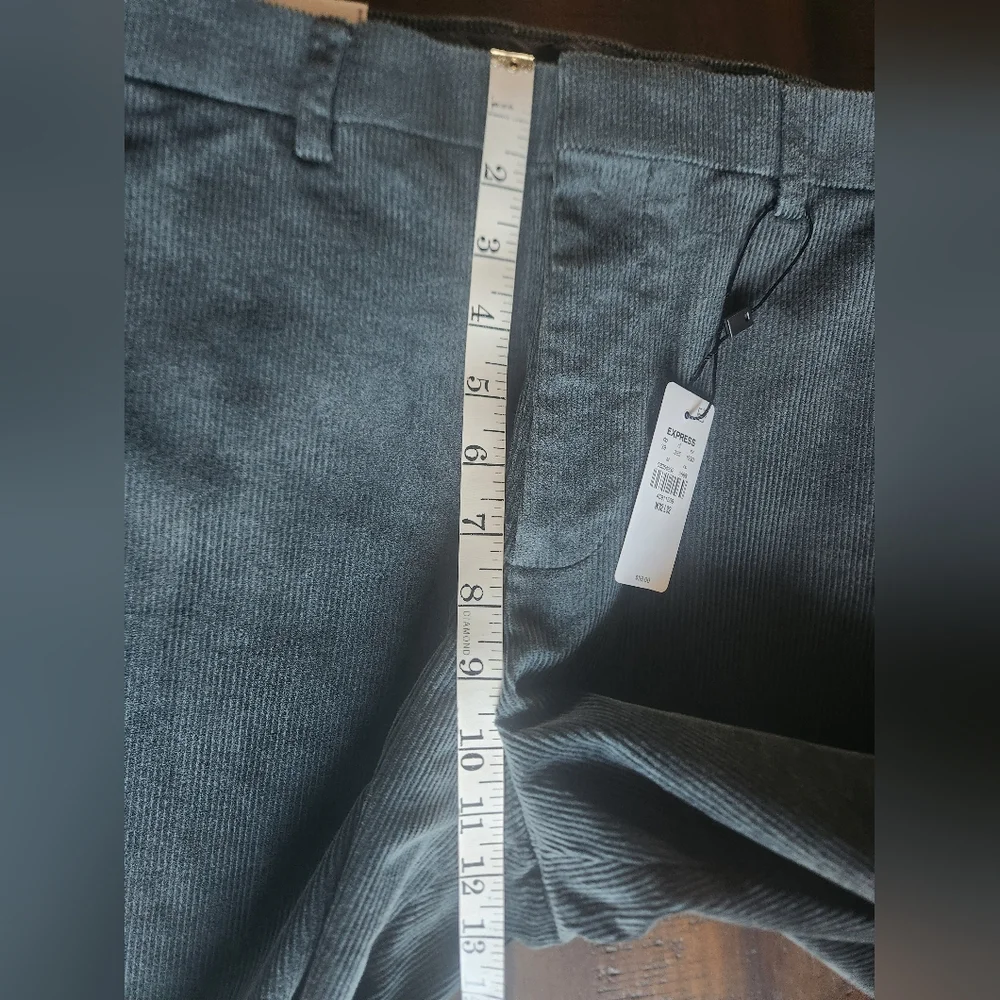 NWT Express Teal Corduroy Dress Pants for Men 32X32